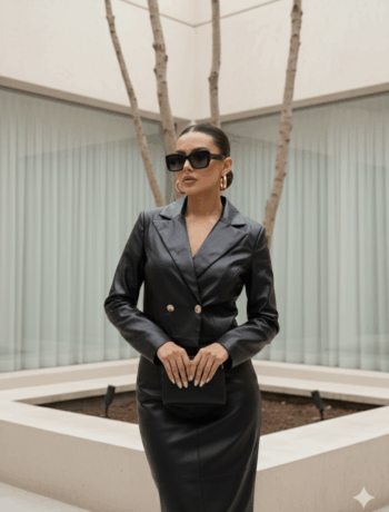 Комплет Леа (црн)